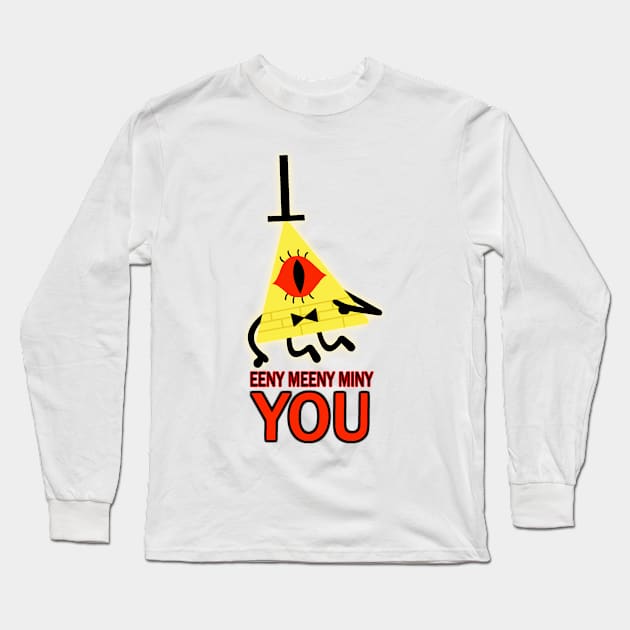 EENY MEENY MINY YOU! Long Sleeve T-Shirt by dfane.dsp